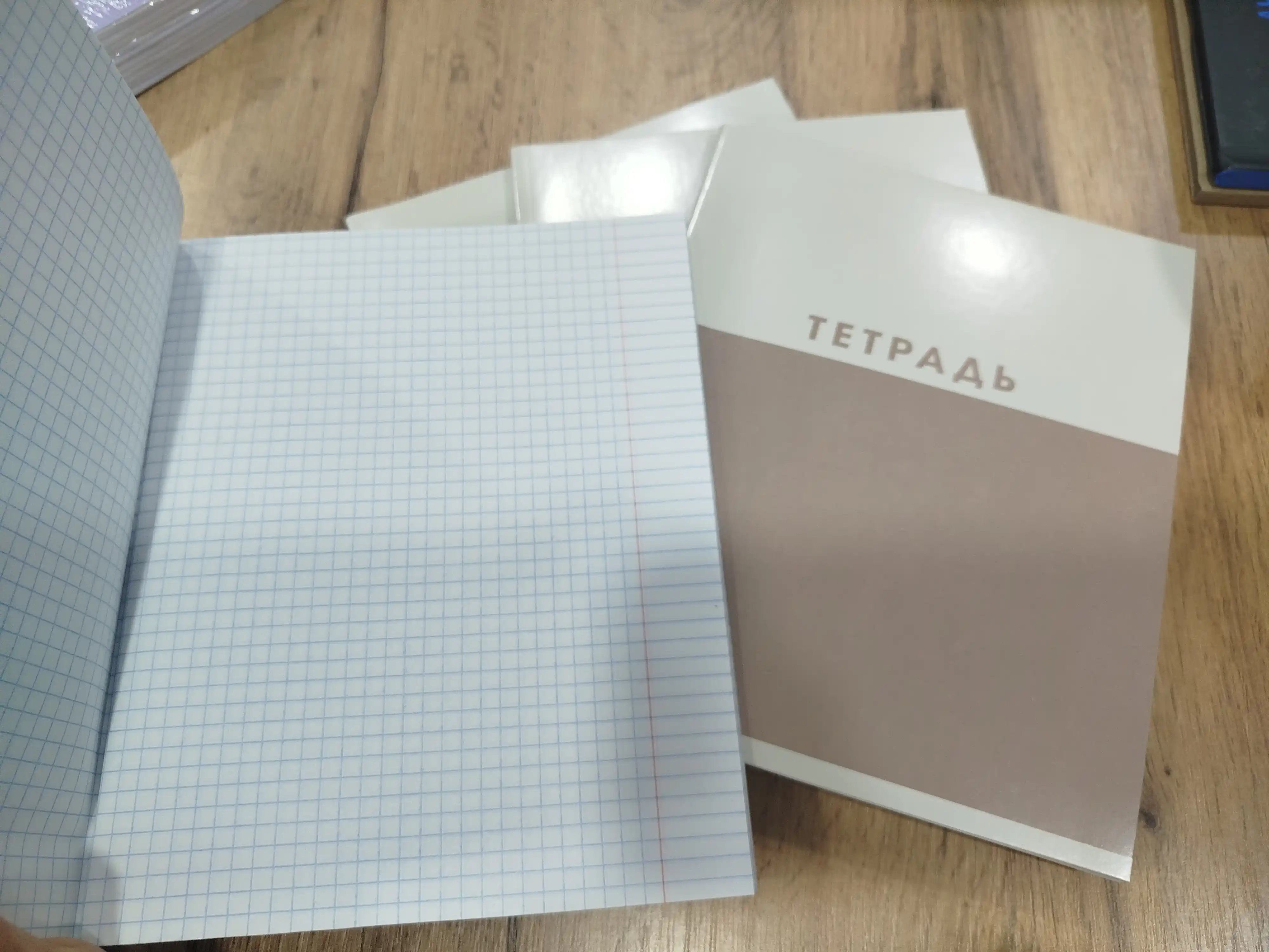 A5 daftarlar to‘plami, 48 varaq, 5 dona, katakchali, o‘g‘il bolalar uchun, Rossiyada
