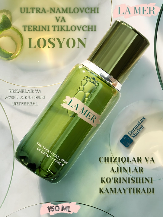 Namlantiruvchi va jonlantiruvchi losyon, Teri tiklovchi-La Mer The Treatment Lotion, 150 ml