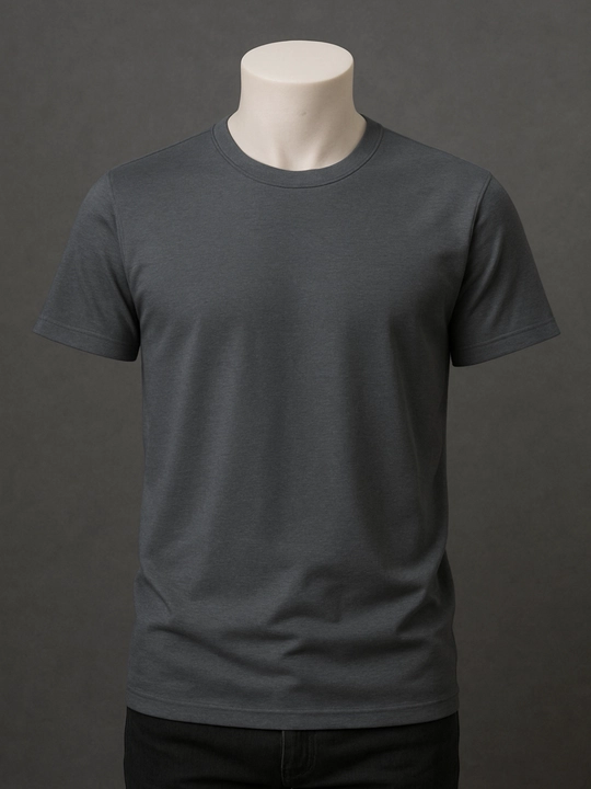 Baza futbolkalar, 3ta to'plam unisex futbolka – qora, kulrang, oq (XS-3XL o'lchamlari)