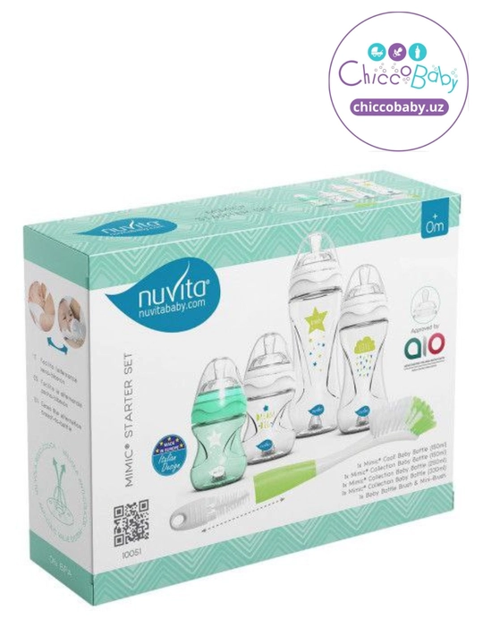 Nuvita Mimic – Butilka to‘plami chaqaloqlar uchun - 