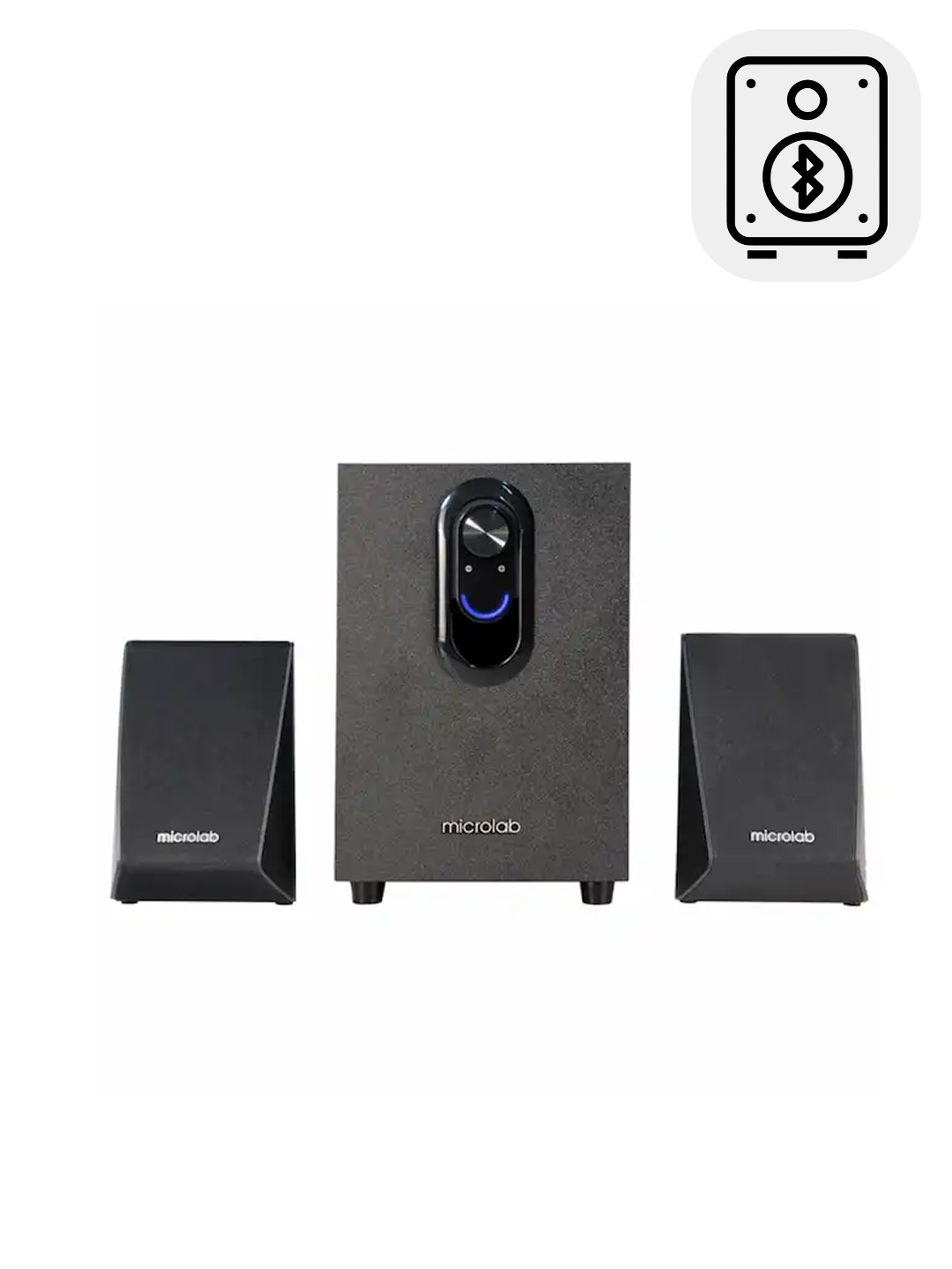 Sambufer Microlab COOUL118BT / 2.1 / 11 Вт RMS (2×3 Вт + 5 Вт) / Bluetooth/AUX/MDF korpus