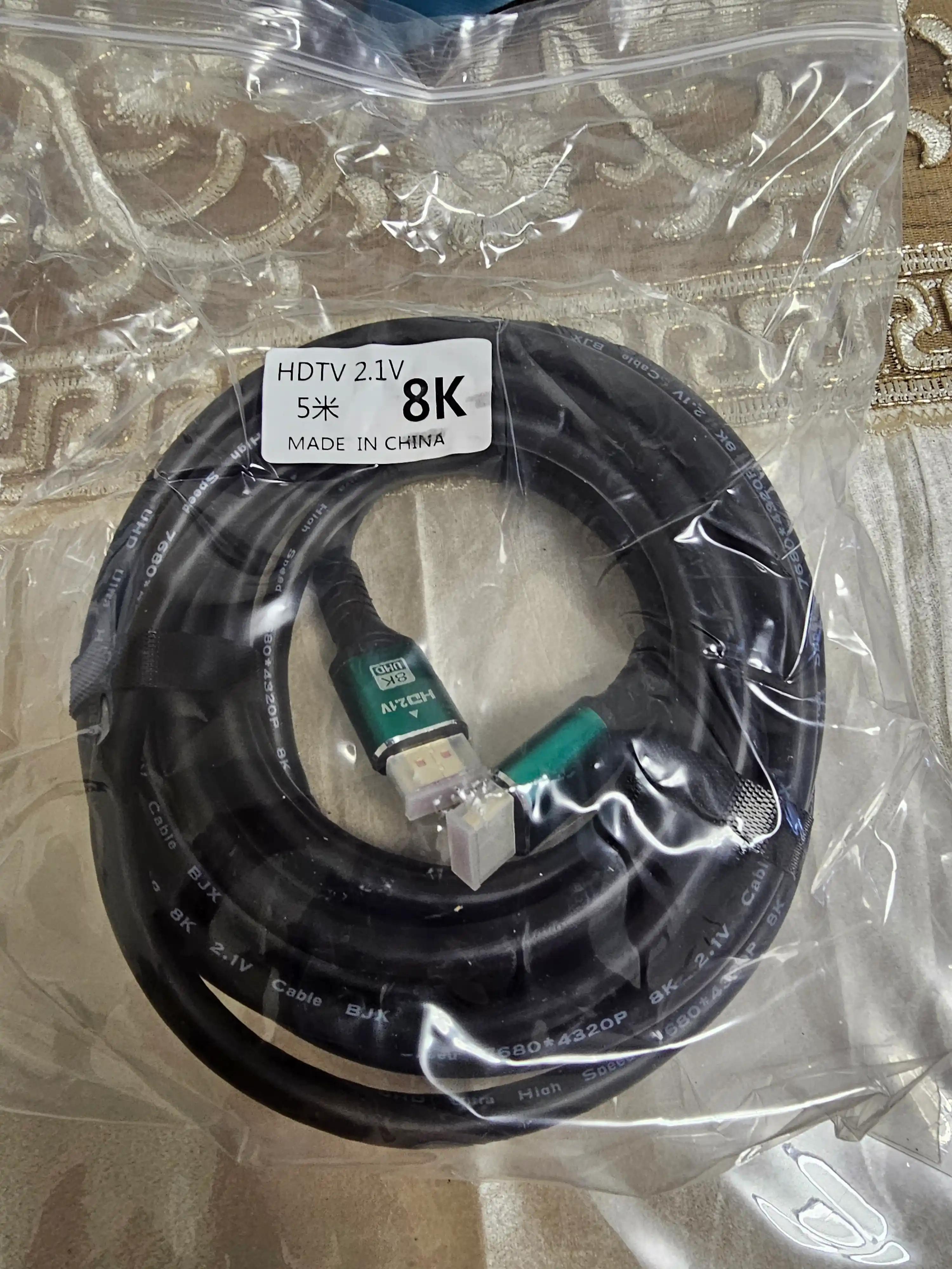 HDMI 8K kabel televizor, monitor va kompyuter uchun