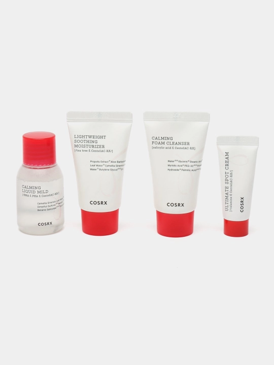 Набор для проблемной ножи Cosrx Acne Hero Kit Combination Mild 4-step