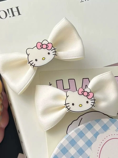 Заколка для волос Hello Kitty – стильный бантик 2 штуки — RASH2-ZAKOLKA