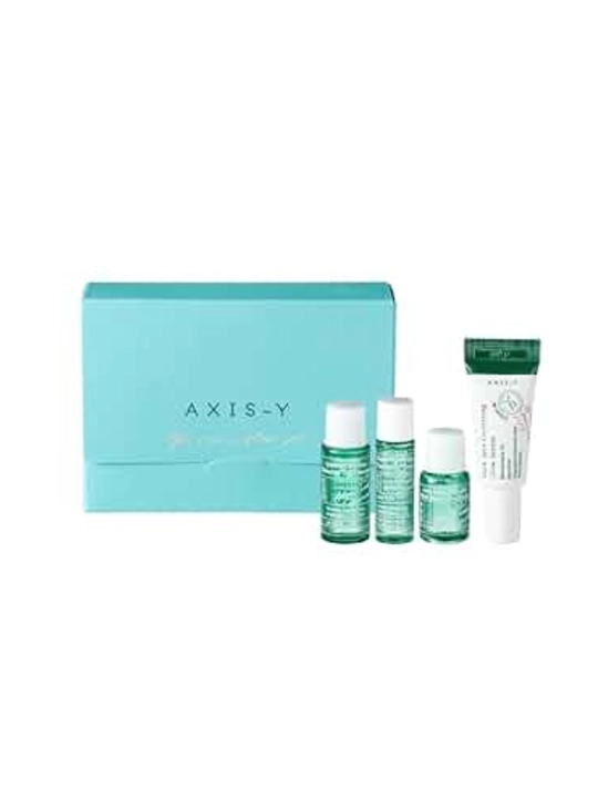 Toza, yorqin va sog'lom yuz terisi uchun mini to'plam Axis-Y Mini Glow Set