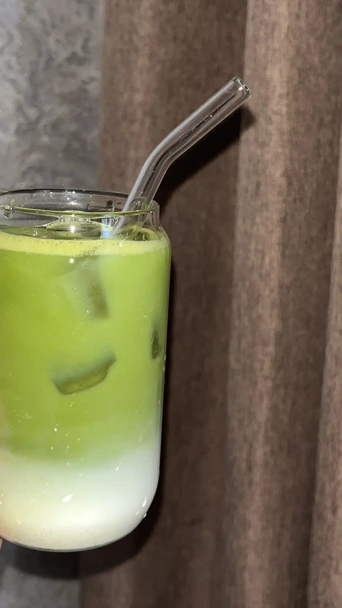 Matcha yashil choyi, 100% kukunli