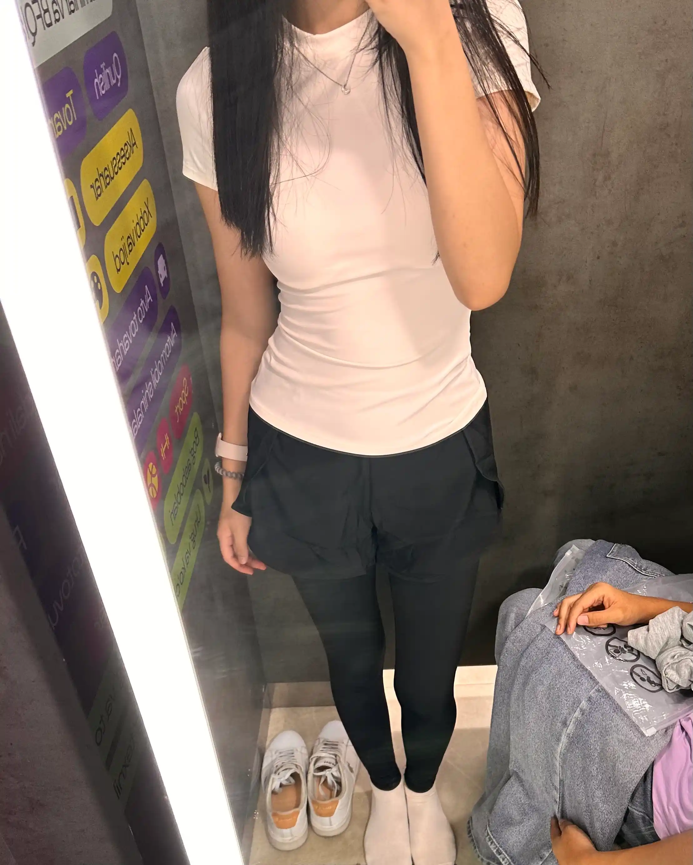 Sport losinalari, yugurish, fitnes, yoga, raqs uchun shortilar bilan leggingslar