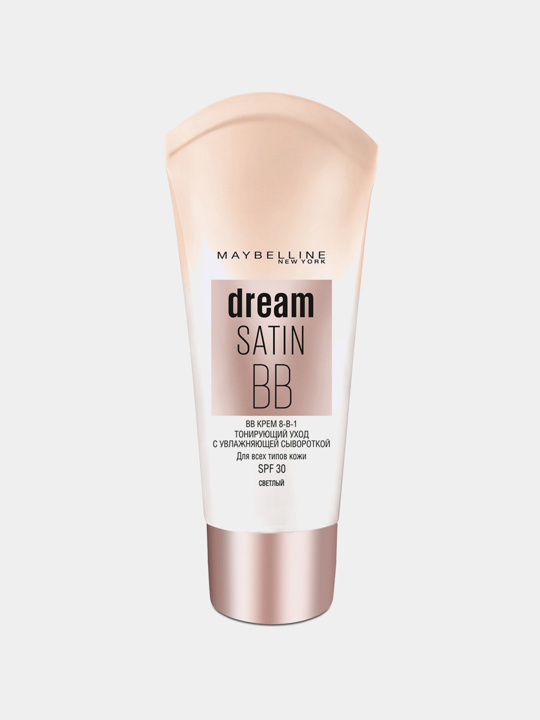 BB Yuz kremi Maybelline New York Dream Satin, SPF 30