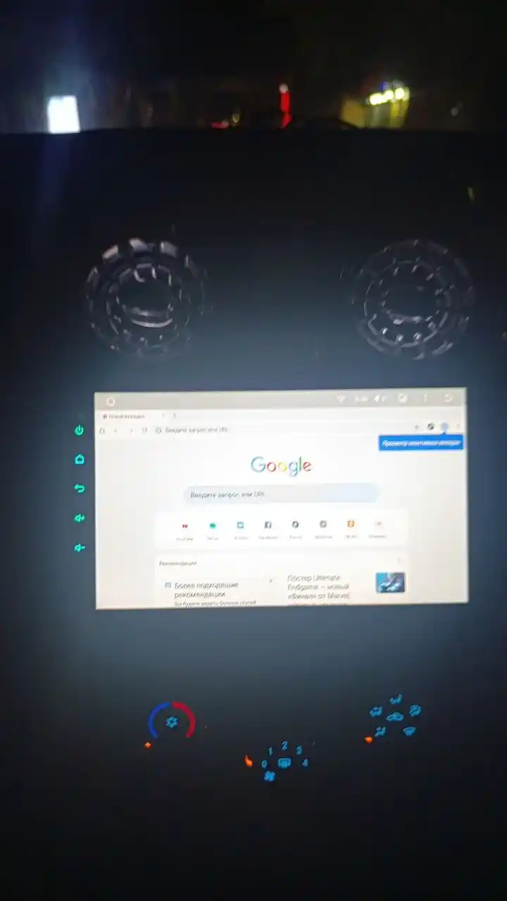 Avto Monitor — Android, Wi-Fi, 4/64 GB, universal ekran, qotmas va qizimas, 2 yil kafolat