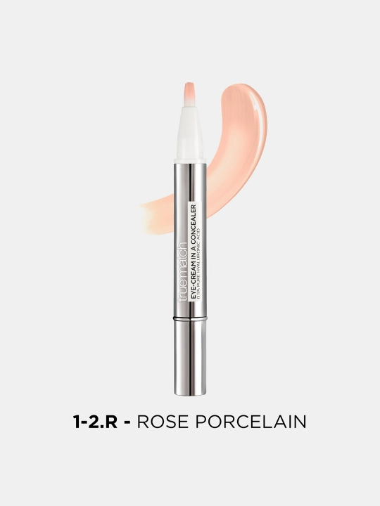 L'Oreal Paris Alliance Perfect True Match ko'z atrofi uchun konsiler, 1-2R pushti chinni