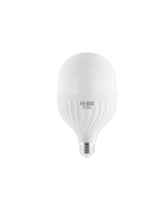 LED lampa, 20W, 30W, 40W, 50W, 60W, E27, ERBOS, energiya tejamkor, diodli, 6500K
