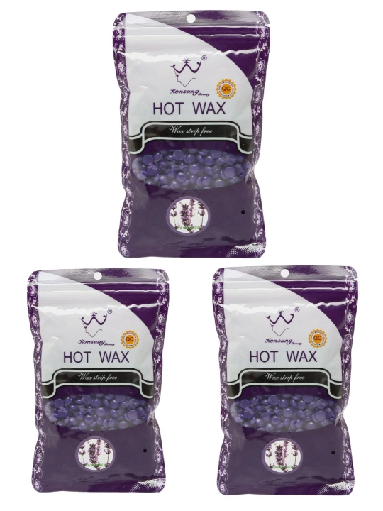 Depilatsiya uchun granulalardagi issiq mum Hot Wax, 100 gr, 200 gr, 300 gr, 400 gr - 
