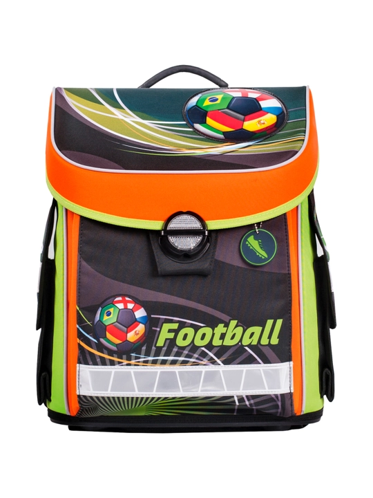Ранец Hatber "Football" 36 * 30 * 16 см, 2 отделения, 2 кармана, NRk_06401 - 