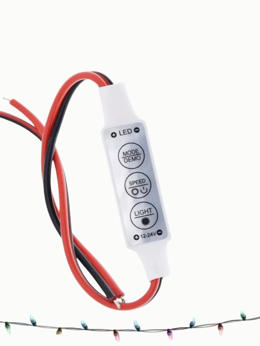 LED контроллер диммер для светодиодных лент – 12/24В