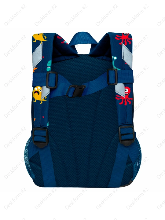 Рюкзак детский Grizzly, 22*28*10см, 1 отделение, 3 кармана, RK-277-4-1