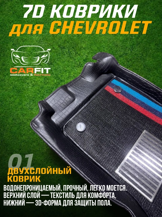 Полик коврик Треккер-2 М 3 с крокодиловой фактурой