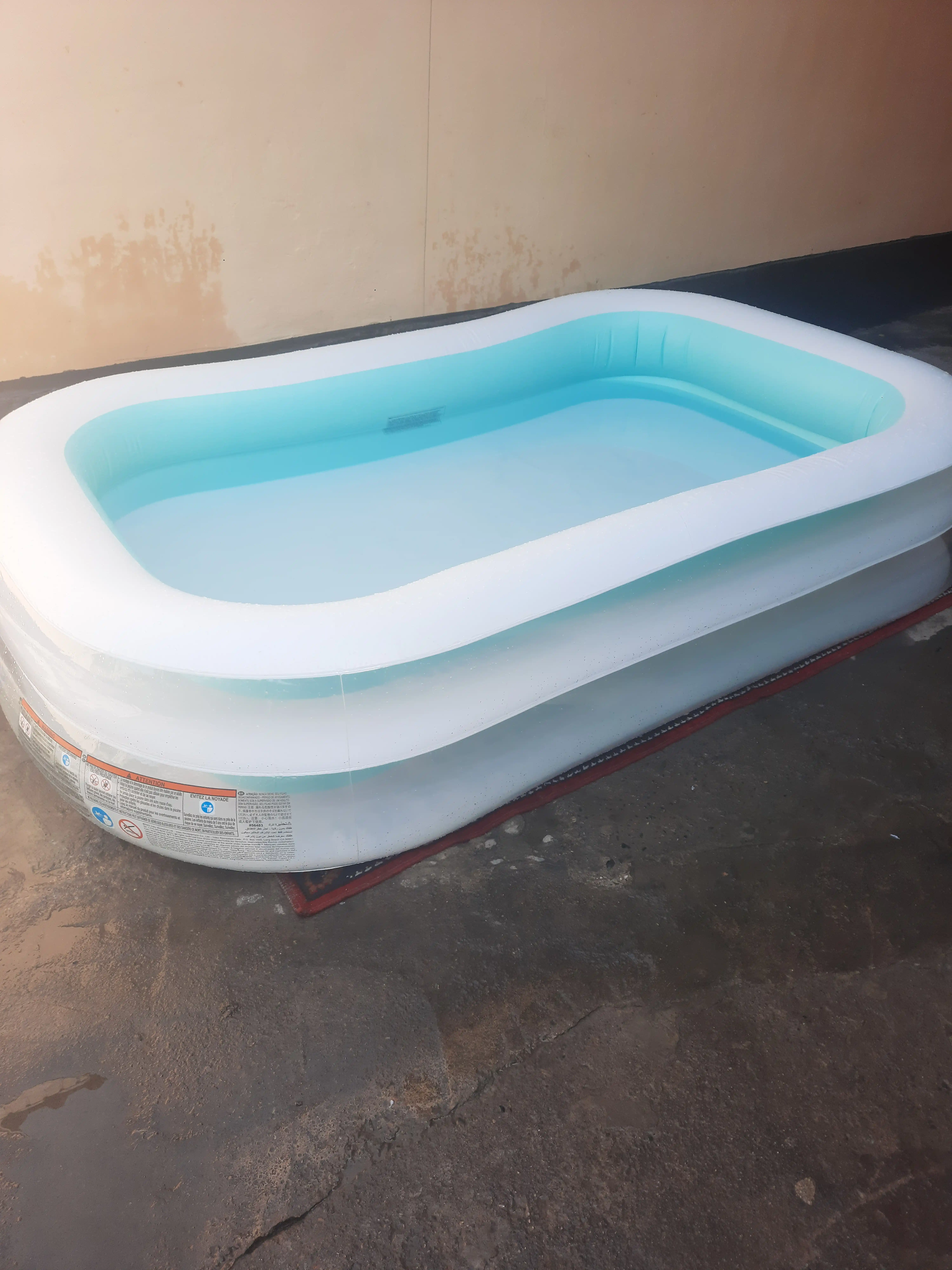 Puflanadigan basseyn Oila 262x175x56 sm, 6 yoshdan boshlab, Intex 56483