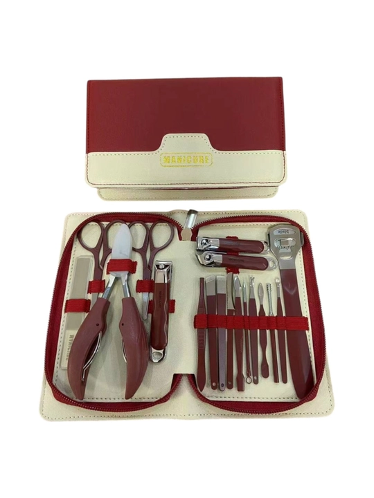 Manikyur to'plami, Kusachka, manikur anjomlari, MANICURE, qutida 18 ta element