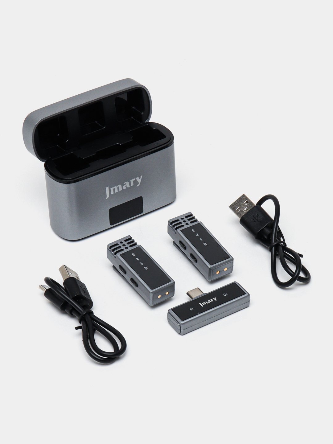 Professional mikrofon MARI MW-15, smartfonlar uchun, 2.4G, TYPE-C, ilmoqcha - 