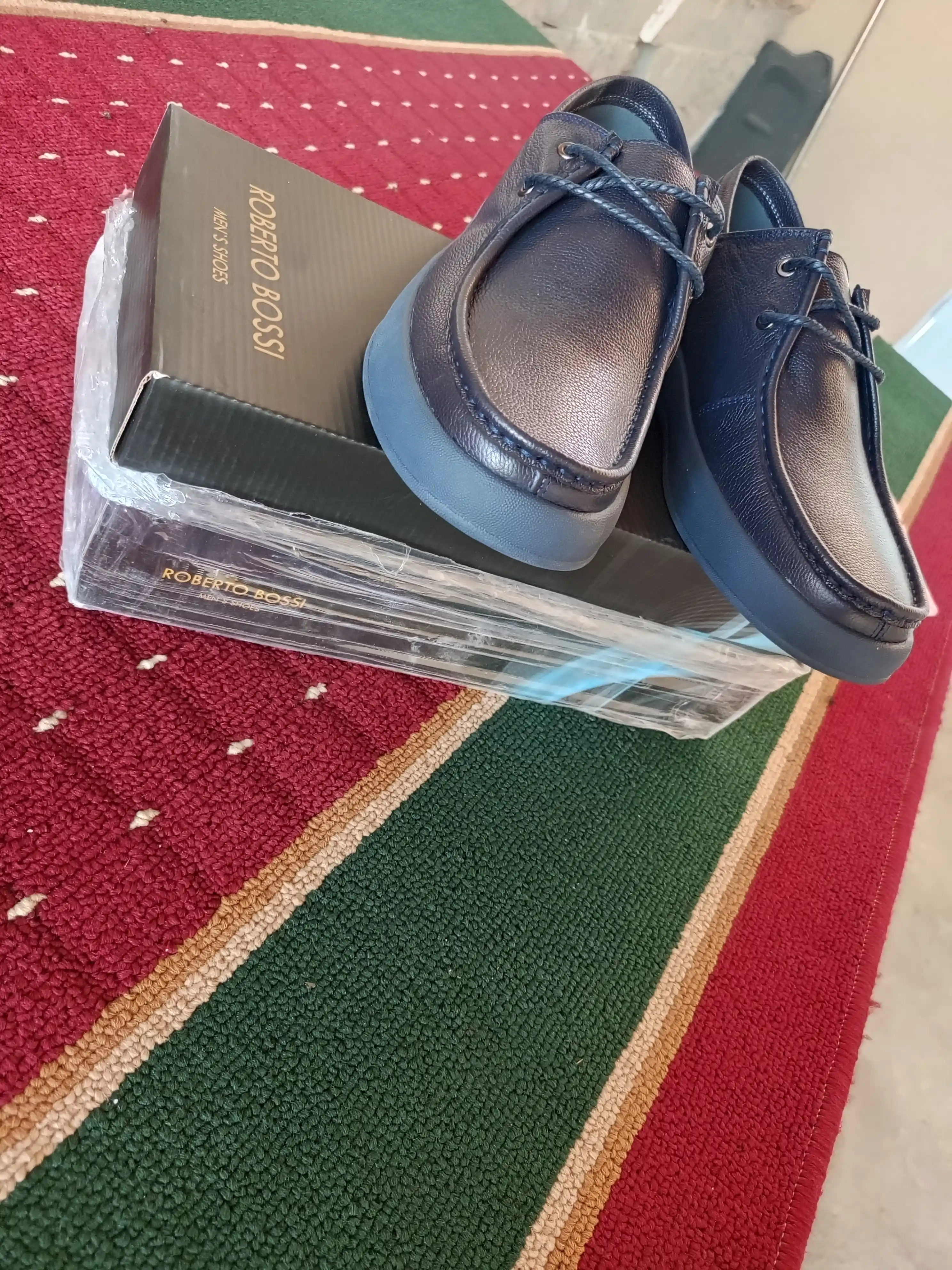 Roberto Bossi erkaklar charm mokasinlari, bahor, yoz, kuz, o'lchamlari 39 dan 44 gacha