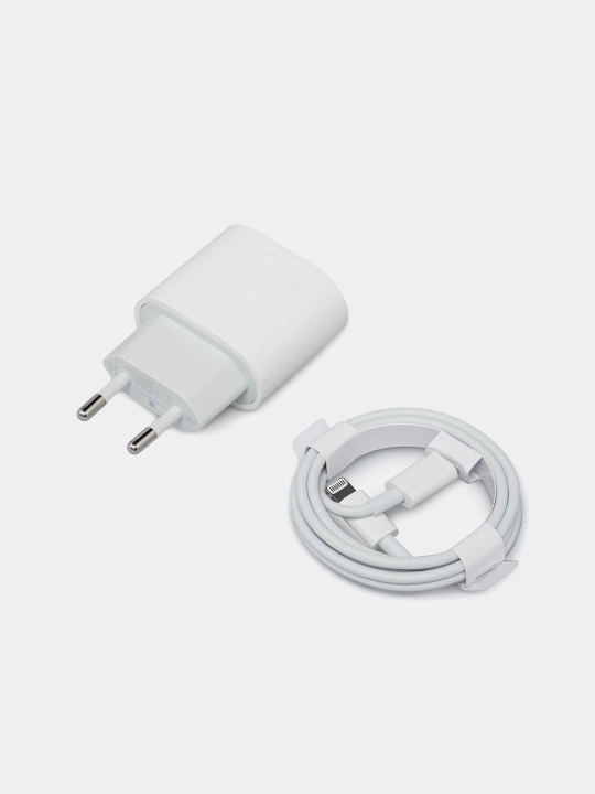Зарядное устройство для iPhone, кабель Type-C/Lightning, с быстрой зарядкой, 25 Вт