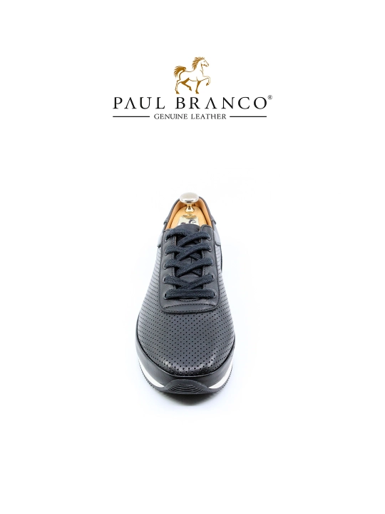 Tabiiy teridan tikilgan kundalik sneaker poyabzal Paul Branco 01721