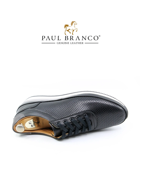 Tabiiy teridan tikilgan kundalik sneaker poyabzal Paul Branco 01721