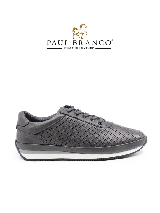 Tabiiy teridan tikilgan kundalik sneaker poyabzal Paul Branco 01721