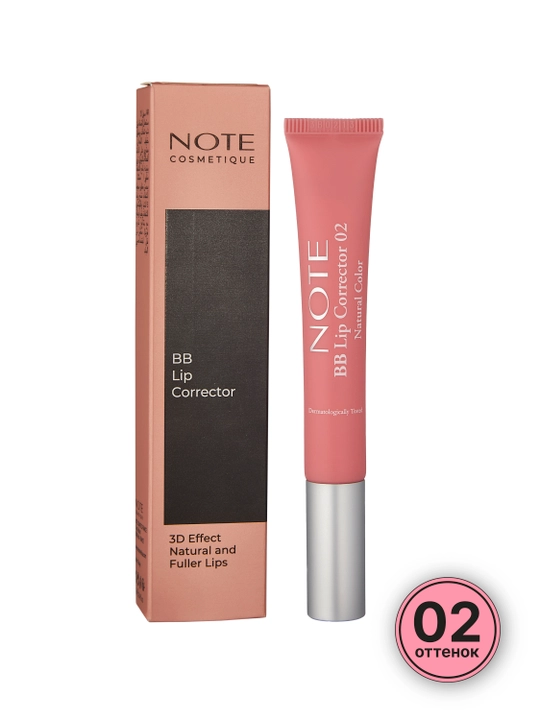 NOTE BB Lip Corrector 01, 02 va 03 ranglar lablar uchun BB korrektor