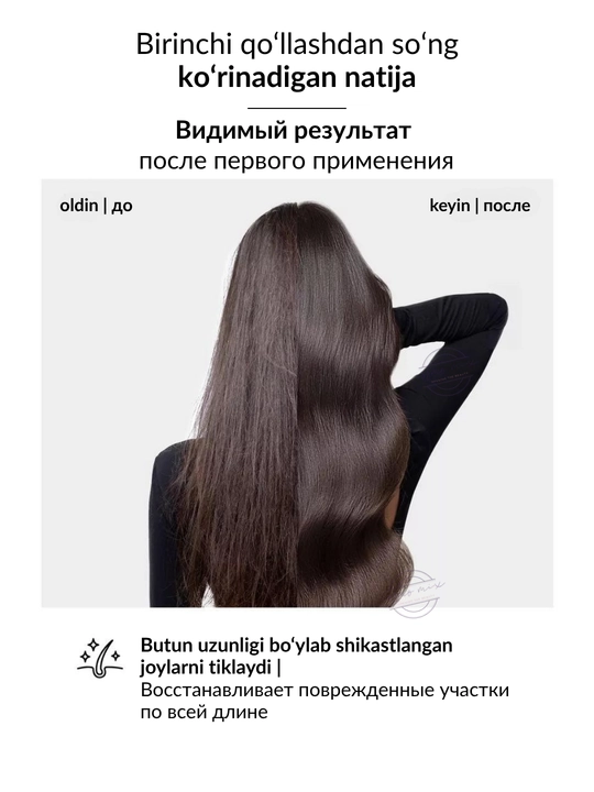 MIXIT soch uchun kollagen va dengiz o‘tlari ekstraktli balzam, 1000 ml