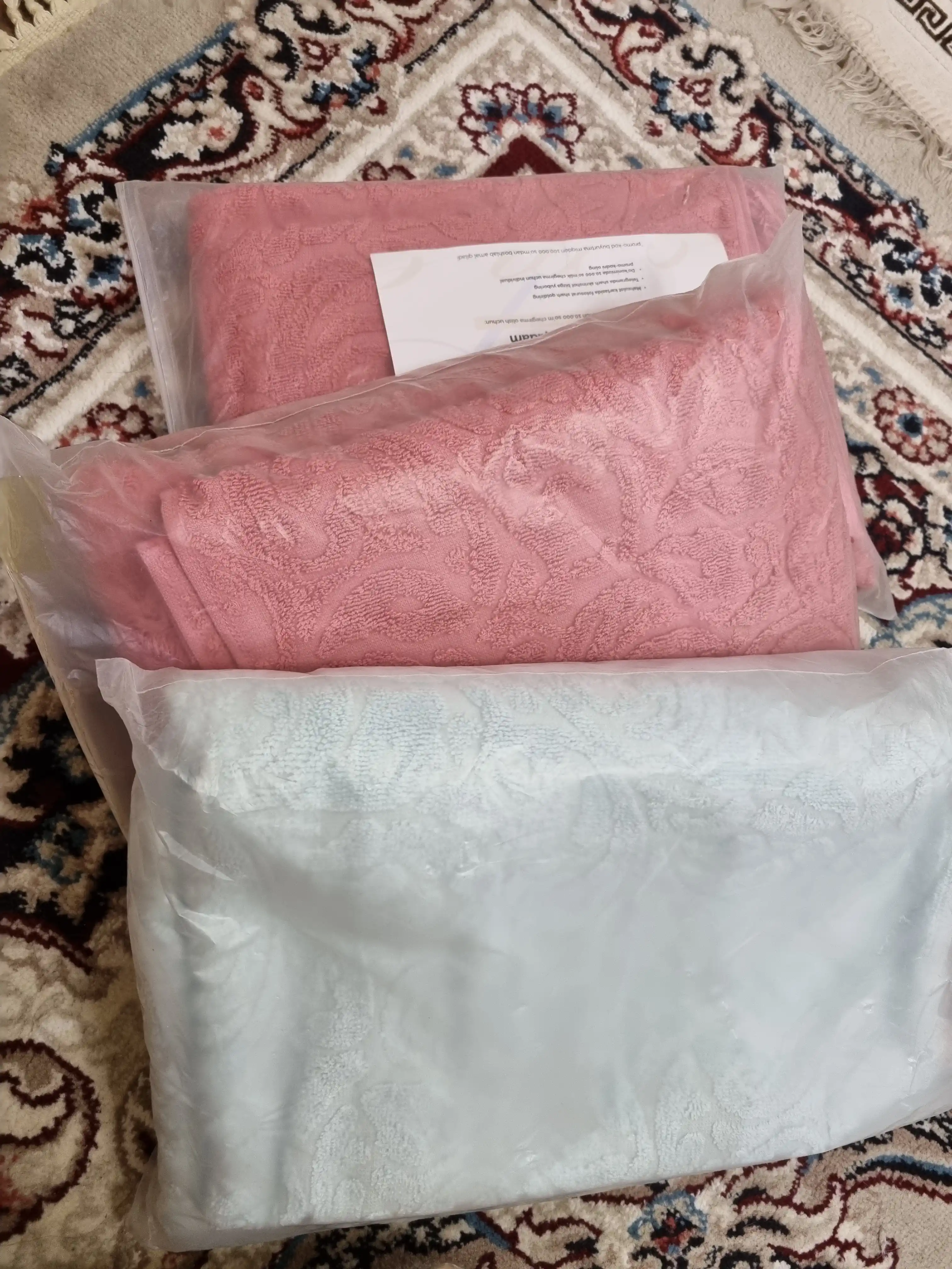 Badan uchun momiq sochiq, hammom uchun, 100x150 sm