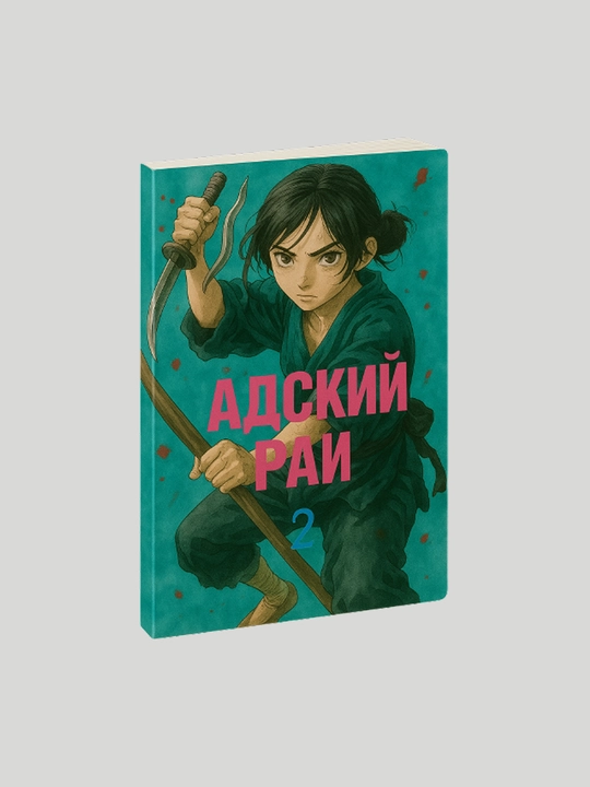 Манга Адский рай, A5 формат, Hell’s Paradise, цветной комикс, аниме, том, японская