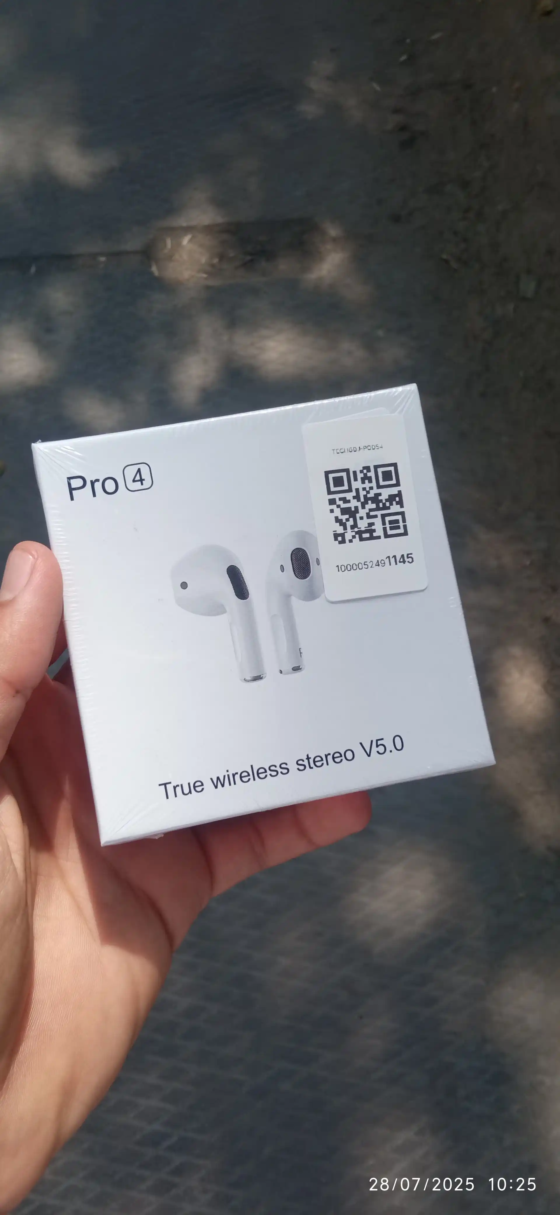 Simsiz quloqchinlar Pods Pro 4, sensorli