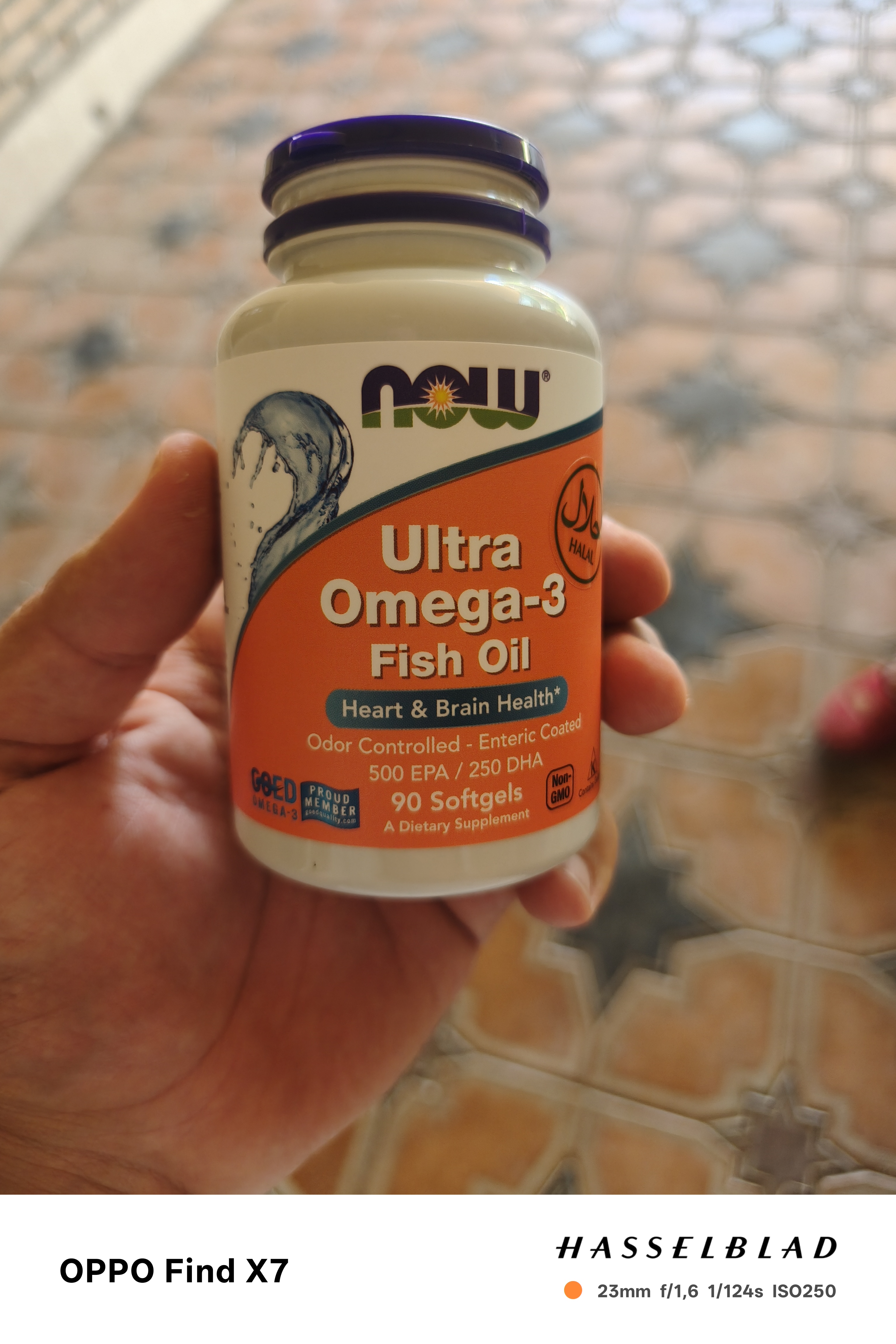 NOW Supplements, Ultra Omega-3, 500 EPA и 250 DHA, рыбий желатиновый капсула
