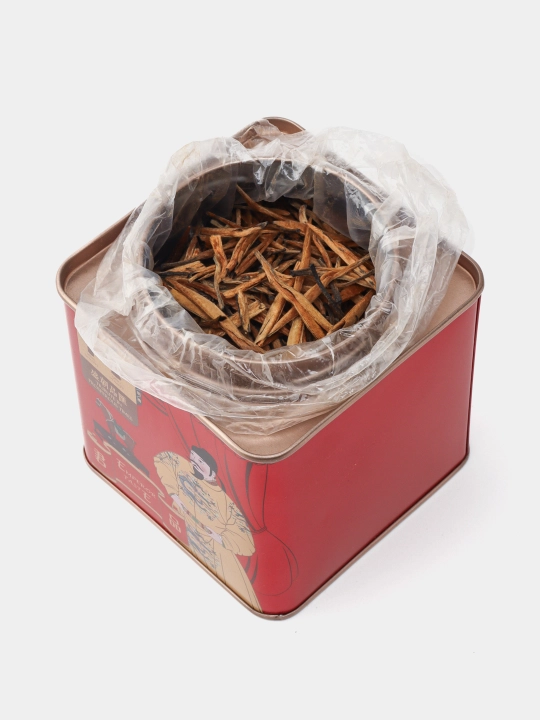 Oltin ignalar, 100 gr — yosh g‘unchalardan tayyorlangan nozik qora choy