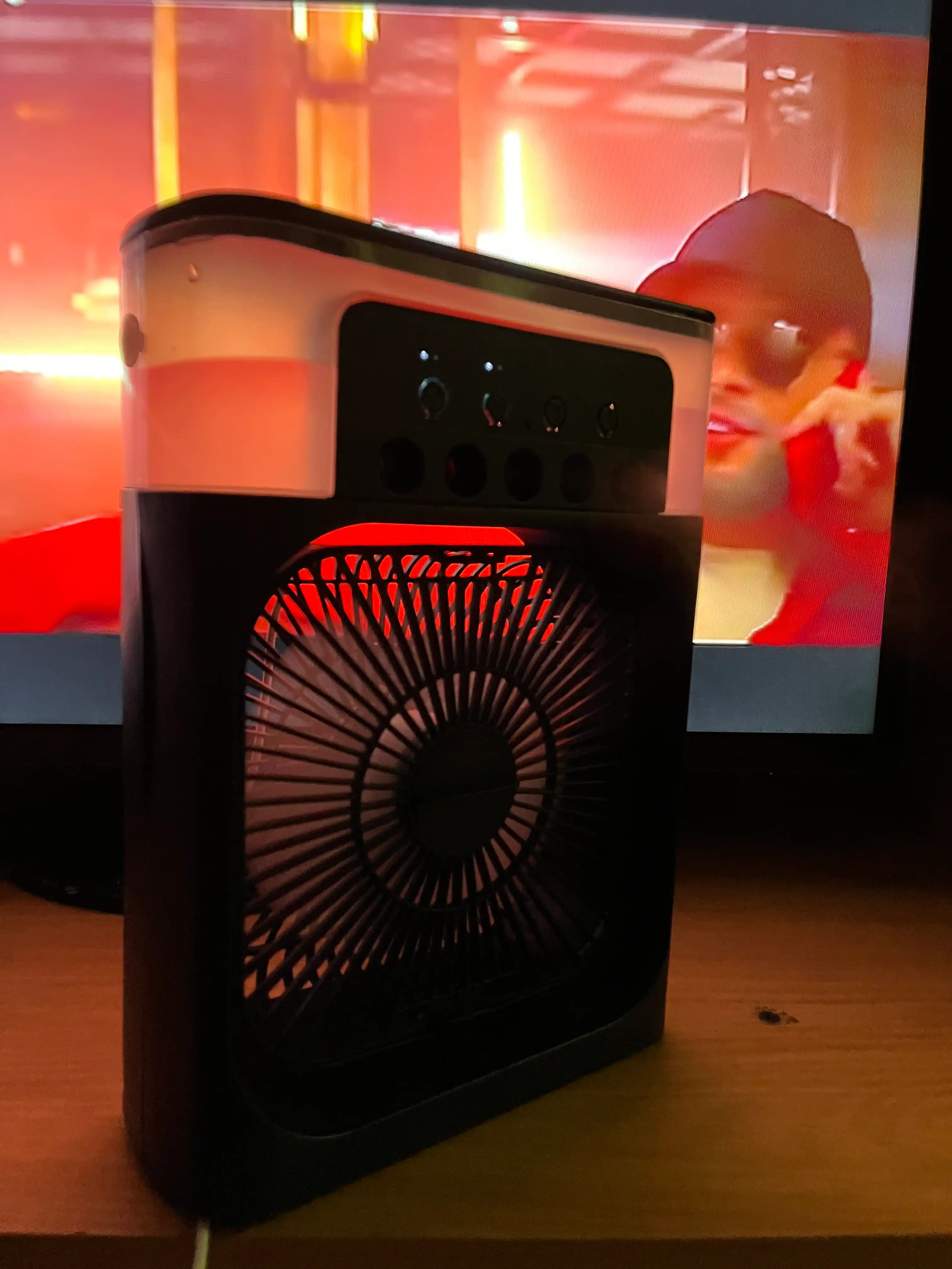 Suvli mini ventilyator, portativ mini konditsioner, ventilyatorcha