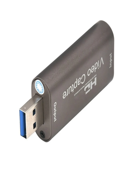 HDMI video qabul qilish adapteri - USB 3.0 1080P, signal konverteri; qo‘lga olish kartasi