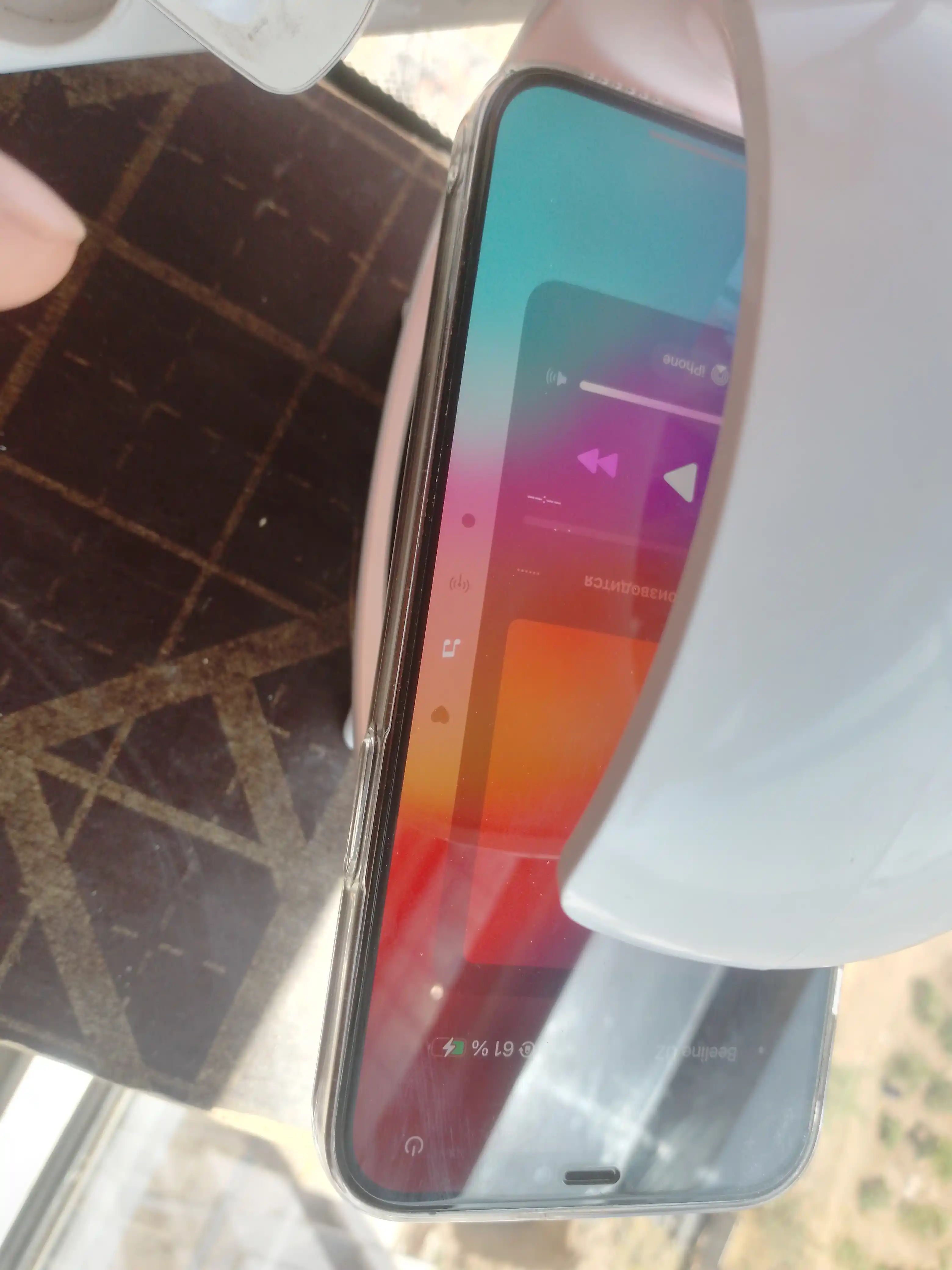 Bluetooth RGB kolonka, simsiz zaryadlash bilan