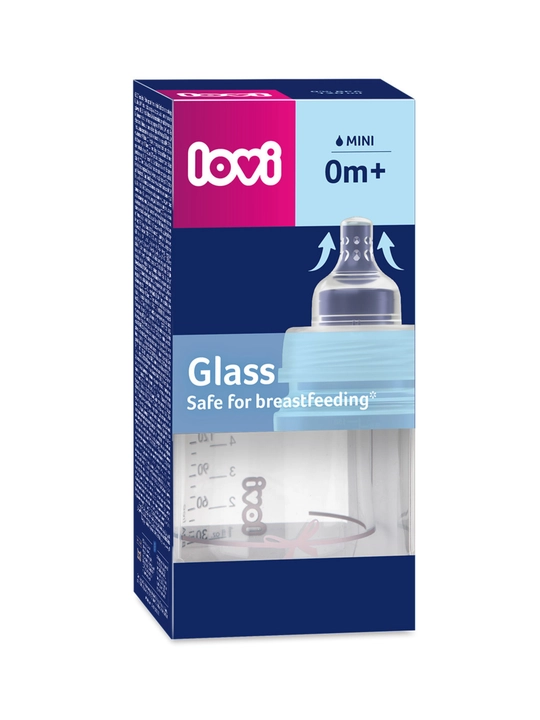 LOVI Shisha butilka DIAMOND GLASS 150/250 ml Baby Shower