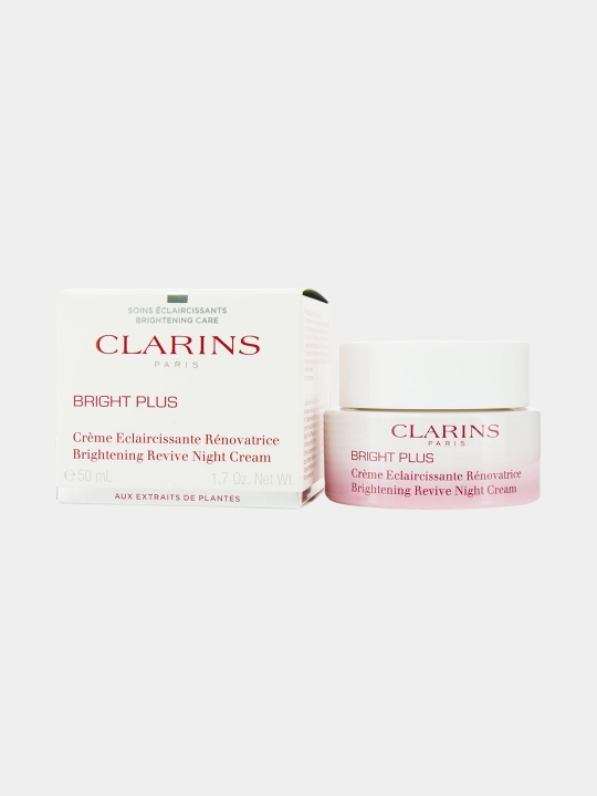 Clarins Bright Plus Brightening Revive tungi kremi, 50 ml