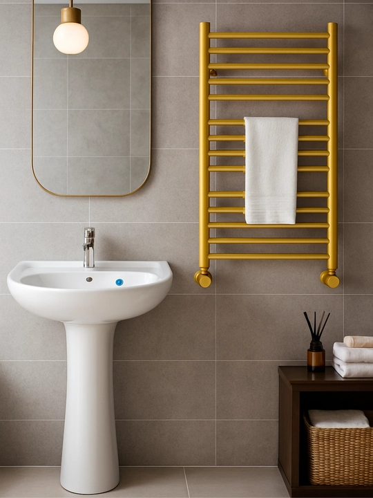 Раковина Deluxs с пьедесталом – 55×48×85 см - 