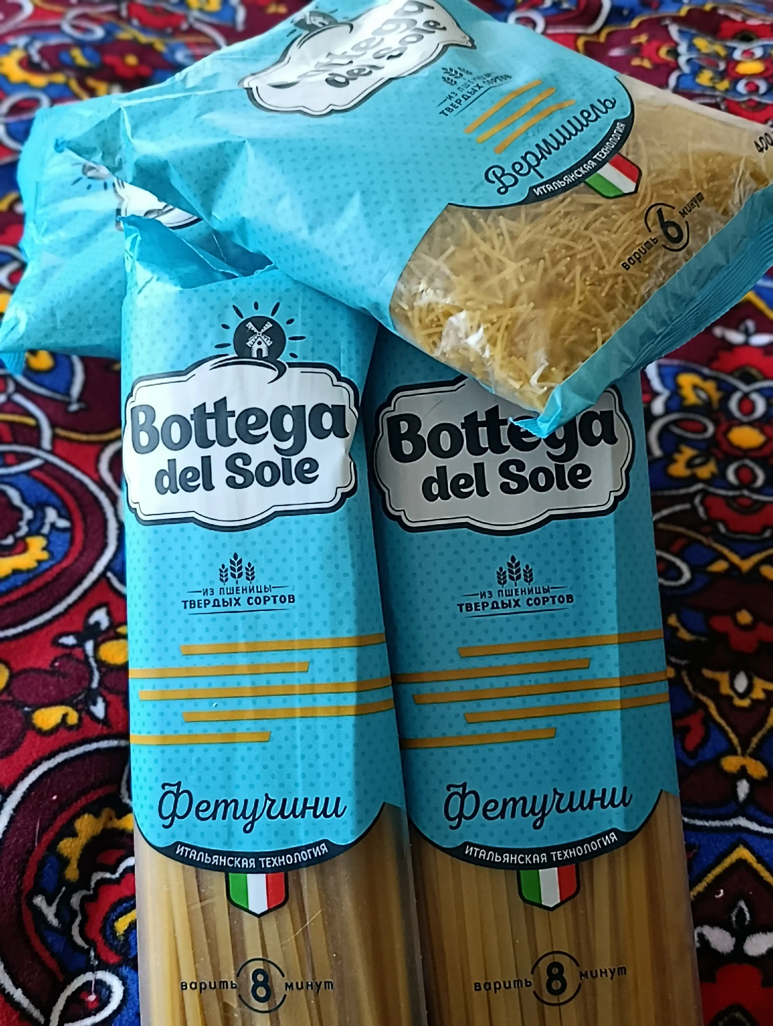 Макароны Bottega del Sole Фетучини, 500 г