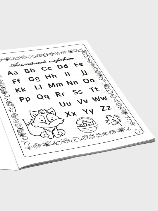 Moia rabochaia tetrad` 3-7 let Pervaia matematika, Propis` Kalligraficheskaia