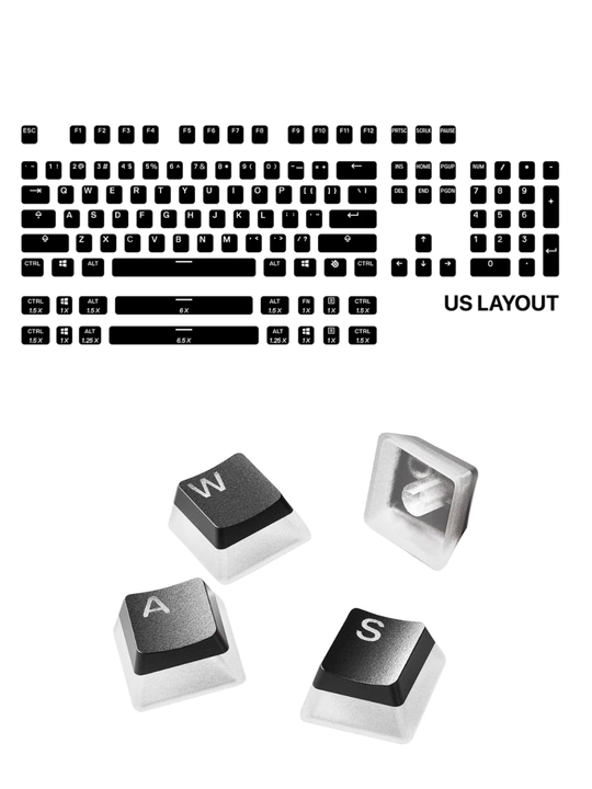 SteelSeries PrismCAPS Универсальные двойные колпачки для клавиш - 