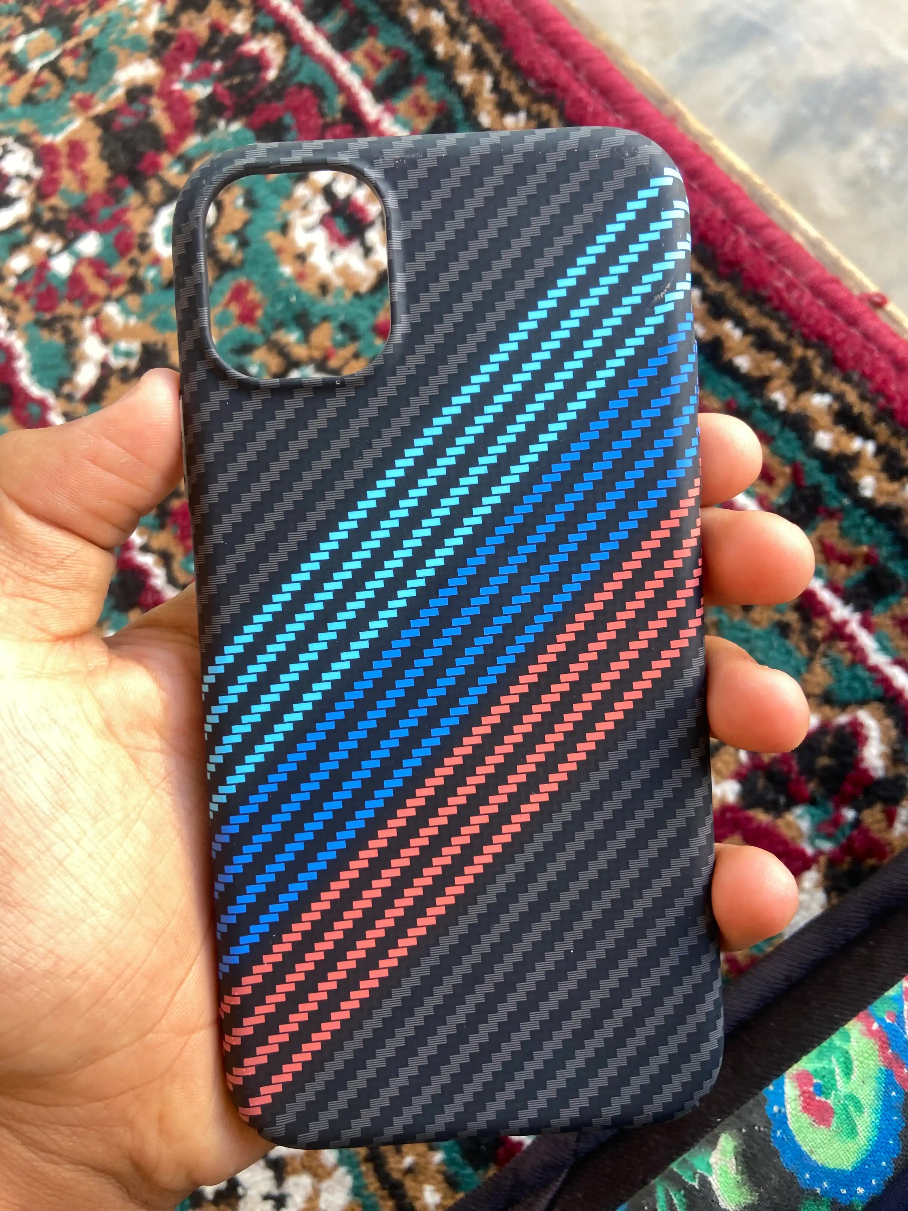 Карбоновый чехол для iPhone X, XR, 11, 12, 13, 14, 15, 16, mini, Pro, Pro Max, жесткий