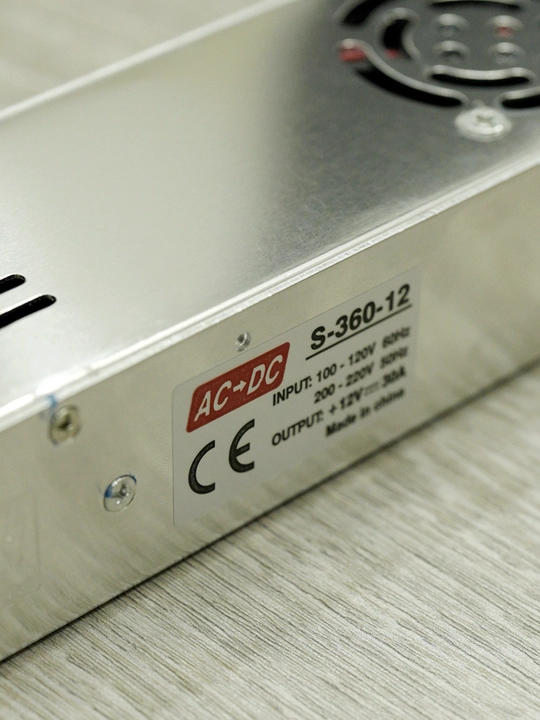 Блок питания 12V30A Slim