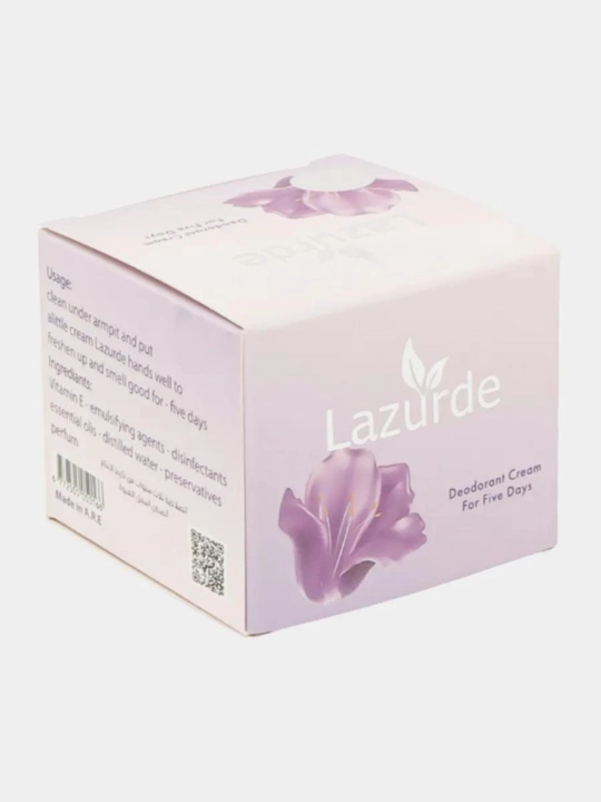 Lazurde крем-антиперспирант, против запаха пота, 50 гр