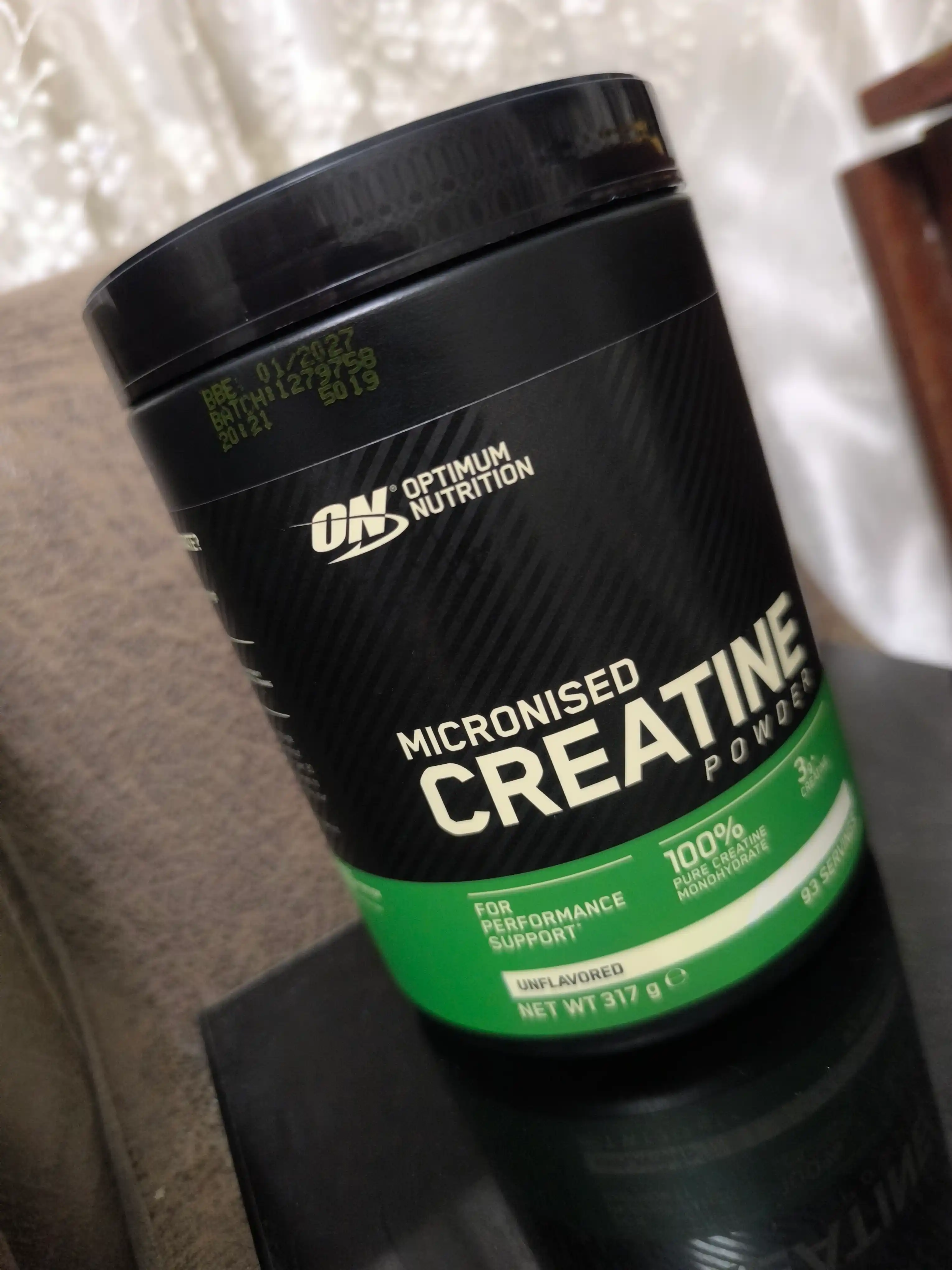 Креатин моногидрат ON Micronized Creatine Powder Европейская версия