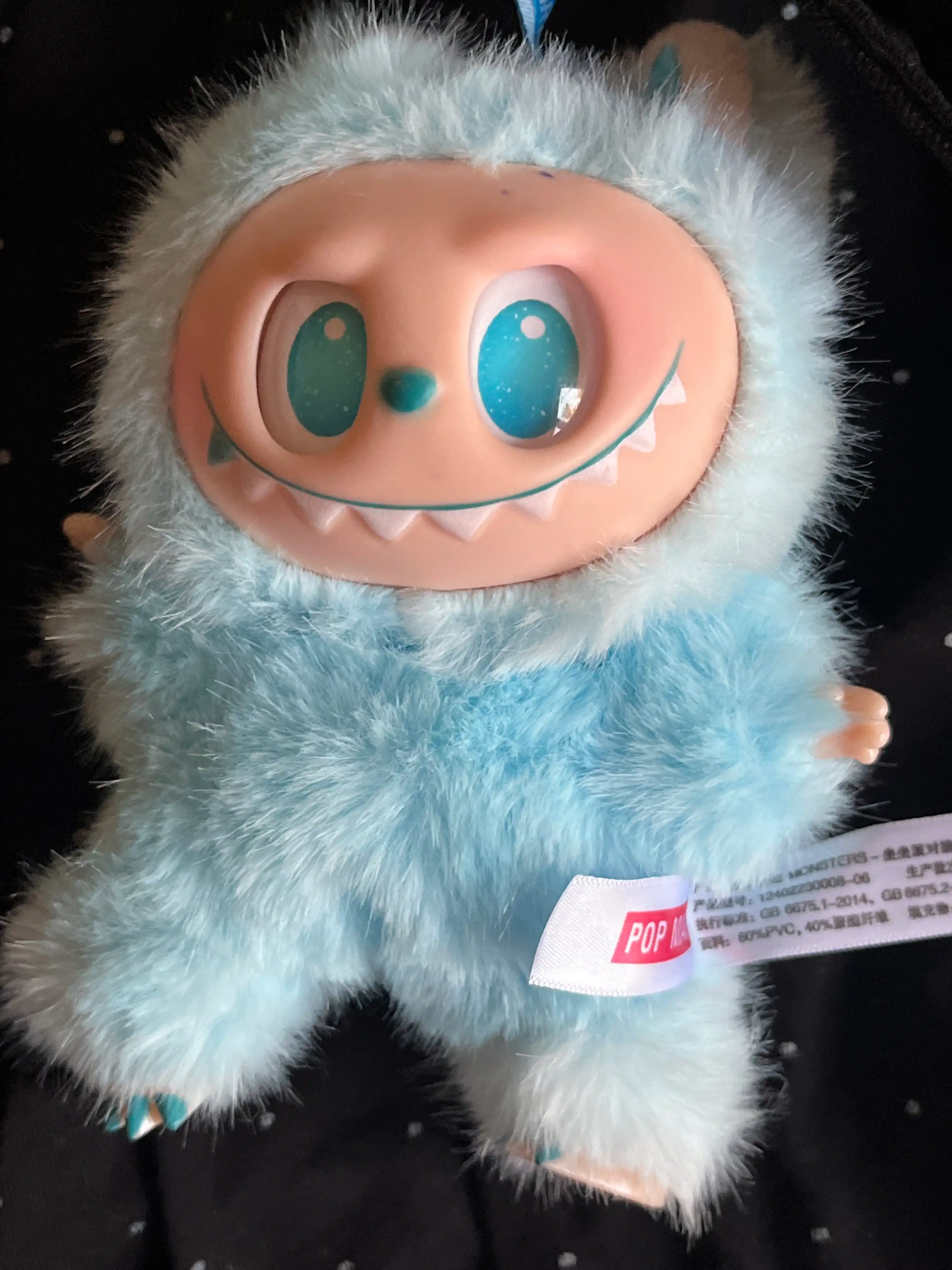Labubu 1:1 POP MART kolleksion figurchasi "The Monsters Big into Energy" 1 dona, tasodifiy