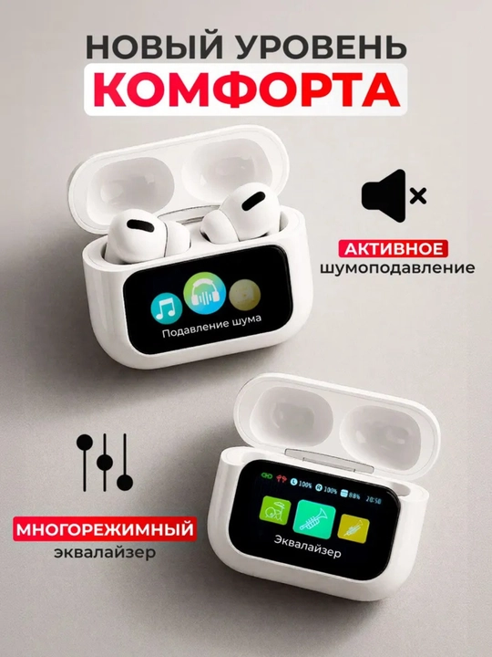 Smart Bluetooth quloqchin, ekranga ega, sensorli boshqaruv, xabarlar bilan, 22+ funksiya